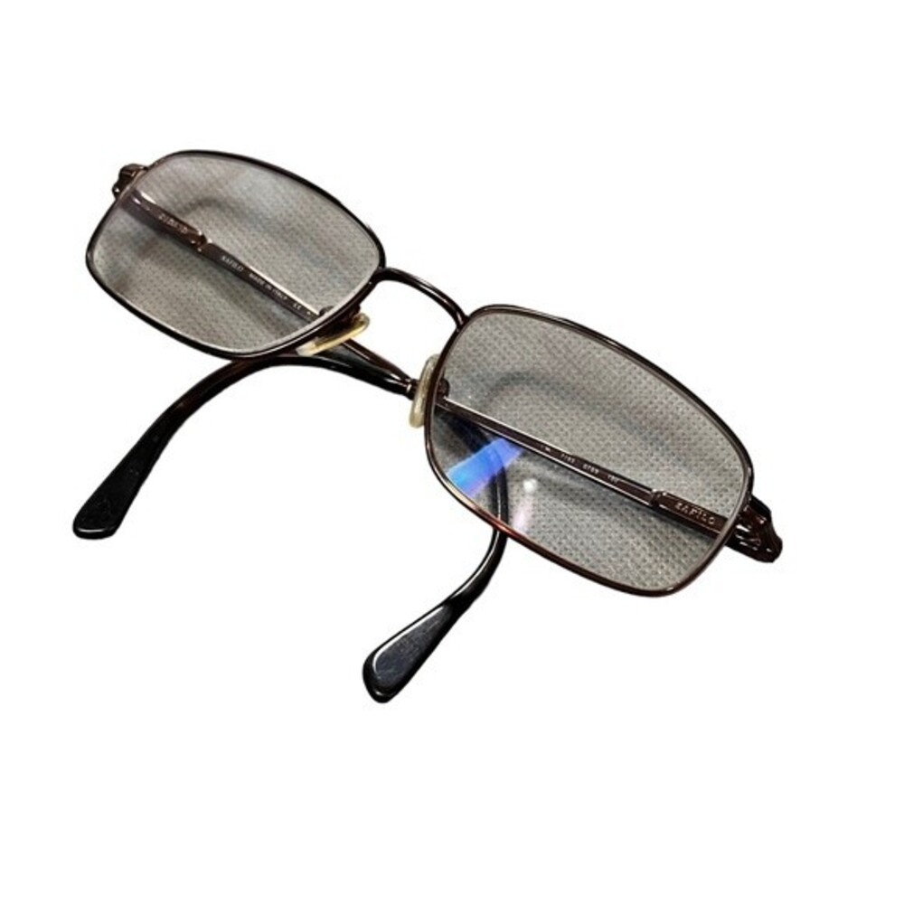 Safilo Italian Eyeglasses 7193 0759 Brown Frames Rims